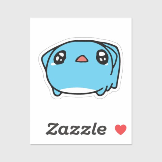 BugCat Capoo cat, Kawaii Comic Cat Liebe Aufkleber (Blatt)