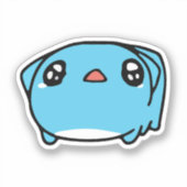 BugCat Capoo cat, Kawaii Comic Cat Liebe Aufkleber (Vorderseite)