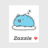 BugCat Capoo cat, Kawaii Comic Cat Liebe Aufkleber (Blatt)