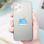 BugCat Capoo cat, Kawaii Comic Cat Liebe Aufkleber (Telefon)