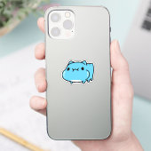 BugCat Capoo cat, Kawaii Comic Cat Liebe Aufkleber (Telefon)