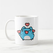 BugCat Capoo cat, Kawaii Comic Cat Liebe Kaffeetasse (Links)