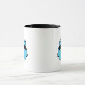 BugCat Capoo cat, Kawaii Comic Cat Liebe Tasse (Zentrum)