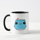 BugCat Capoo cat, Kawaii Comic Cat Liebe Tasse (Links)