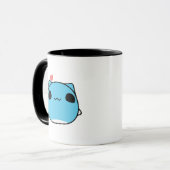 BugCat Capoo cat, Kawaii Comic Cat Liebe Tasse (Vorderseite Links)