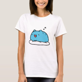 BugCat Capoo cat, Kawaii Comic Katze Schlafen T-Shirt