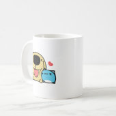 BugCat Capoo Katze und DogDog, Kaffeetasse (Vorderseite Links)