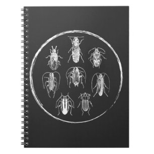 Bugcollector Nature Entomology Insekten Graphic Notizblock