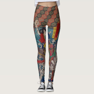 Bugeishi kämpfende Seeungeheuer Leggings