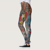 Bugeishi kämpfende Seeungeheuer Leggings (Links)