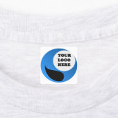 Bügelbare Etiketten mit individuellem Logo (Befestigt)