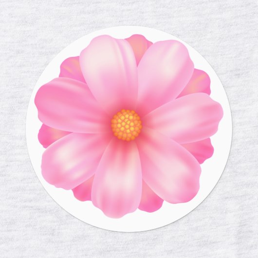 Bügelblumen Etiketten (Design 1)
