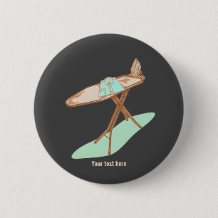 Bügeleisen und -brett, Hausarbeit Button