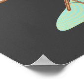 Bügeleisen und -brett, Hausarbeit Poster (Ecke)