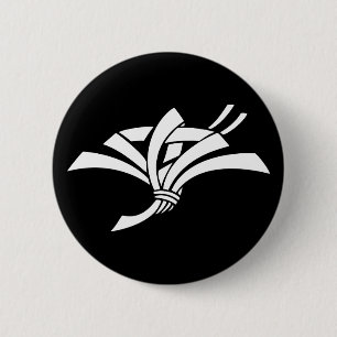 Bügeleisenkranich Button