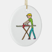 Bügeln Keramik Ornament (Rechts)