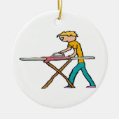 Bügeln Keramik Ornament (Vorne)