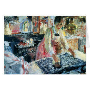 Bügelnde Frau, 1912