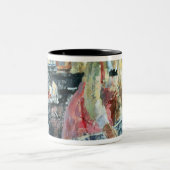 Bügelnde Frau, 1912 Zweifarbige Tasse (Mittel)