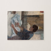 Bügelnde Frau Edgar Degass |, c.1876-87 Puzzle (Horizontal)