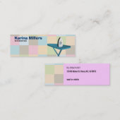 Bügelnde Service-dünne Visitenkarten Mini Visitenkarte (Vorne/Hinten)