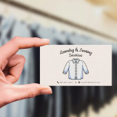 Bügelservice und Wäscheservice Visitenkarte