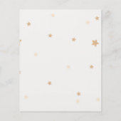 Buget Rainbow Fiver Party Geburtstag Einladung Flyer (Hinten)