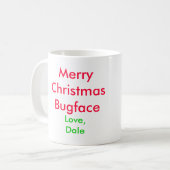 Bugface Karikatur-Tasse V. 1 Kaffeetasse (Vorderseite Links)