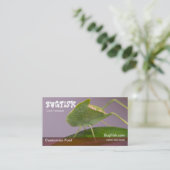 BugFish Fotografy Bug Template Visitenkarte (Stehend Vorderseite)