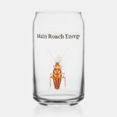 Bugged & Boujee Glass | The Unhinged Closet Dosenglas (Vorderseite)