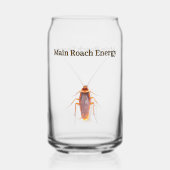 Bugged & Boujee Glass | The Unhinged Closet Dosenglas (Rückseite)