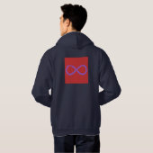 BUGGERZZ Marineblau Hoodie (Schwarz voll)