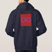 BUGGERZZ Marineblau Hoodie (Rückseite)