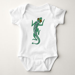 Buggi Green Lizard Artistic Clipart-27847 Baby Strampler