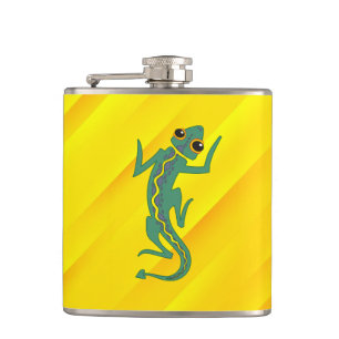 Buggi Green Lizard Artistic Clipart-27847 Flachmann