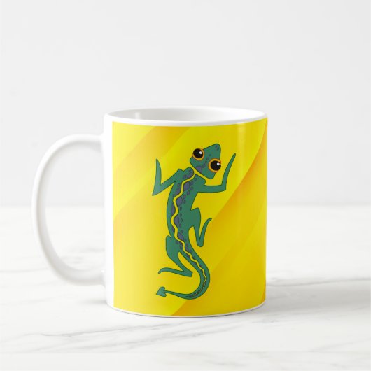 Buggi Green Lizard Artistic Clipart-27847 Kaffeetasse (Links)