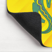 Buggi Green Lizard Artistic Clipart-27847 Mousepad (Ecke)