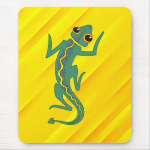 Buggi Green Lizard Artistic Clipart-27847 Mousepad