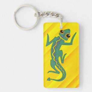 Buggi Green Lizard Artistic Clipart-27847 Schlüsselanhänger