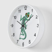Buggi Green Lizard Artistic Clipart-27847 Uhr (Winkel)