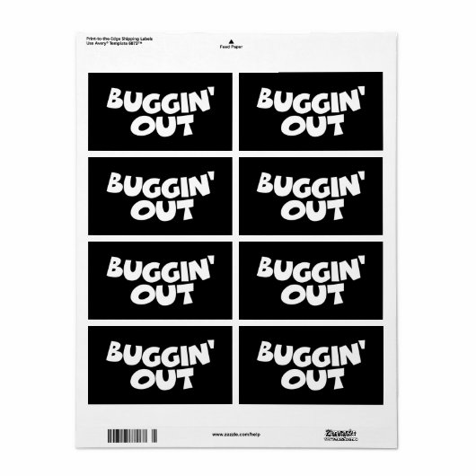 Buggin' Out (Vorne)