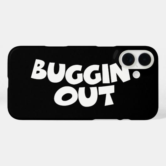 Buggin' Out Case-Mate iPhone Hülle (Rückseite (Horizontal))