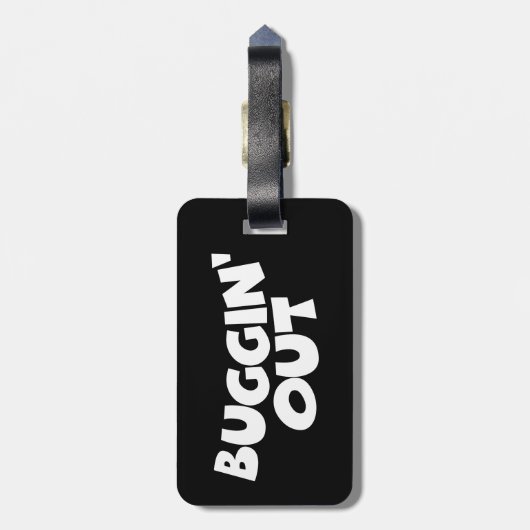 Buggin' Out Gepäckanhänger (Rückseite vertikal)