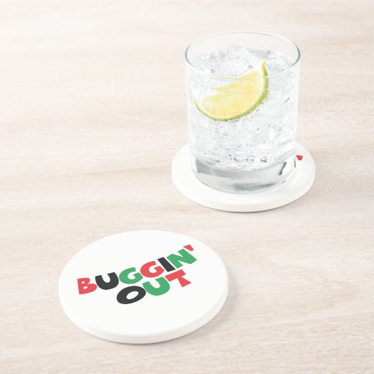 Buggin' Out Getränkeuntersetzer (Seite)
