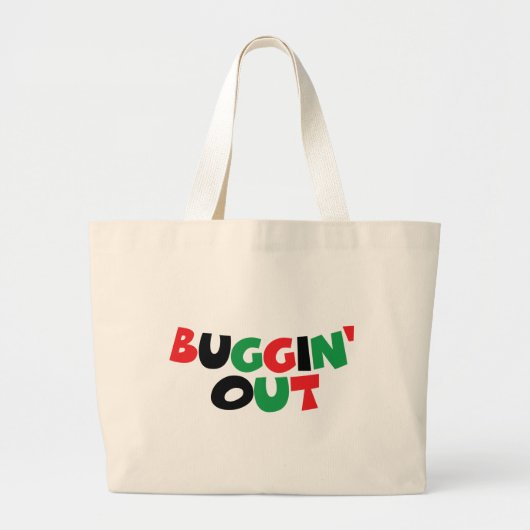 Buggin' Out Jumbo Stoffbeutel (Vorne)