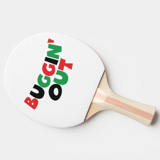 Buggin' Out Tischtennis Schläger (Seitenansicht)