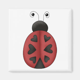 Buggin Sie · Marienkäfer-Herzen Magnet