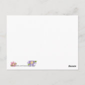 Buggin' You ・ Libellen Postkarte (Rückseite)