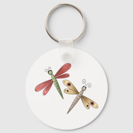 Buggin' You ・ Libellen Schlüsselanhänger (Vorderseite)