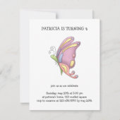 Buggin' You ・ Schmetterling Einladung (Vorderseite)